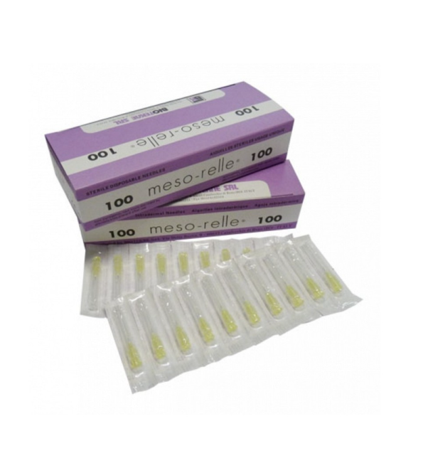 Mesotherapie Nadeln 30G x 4 mm - (1VE=100 Stk.)