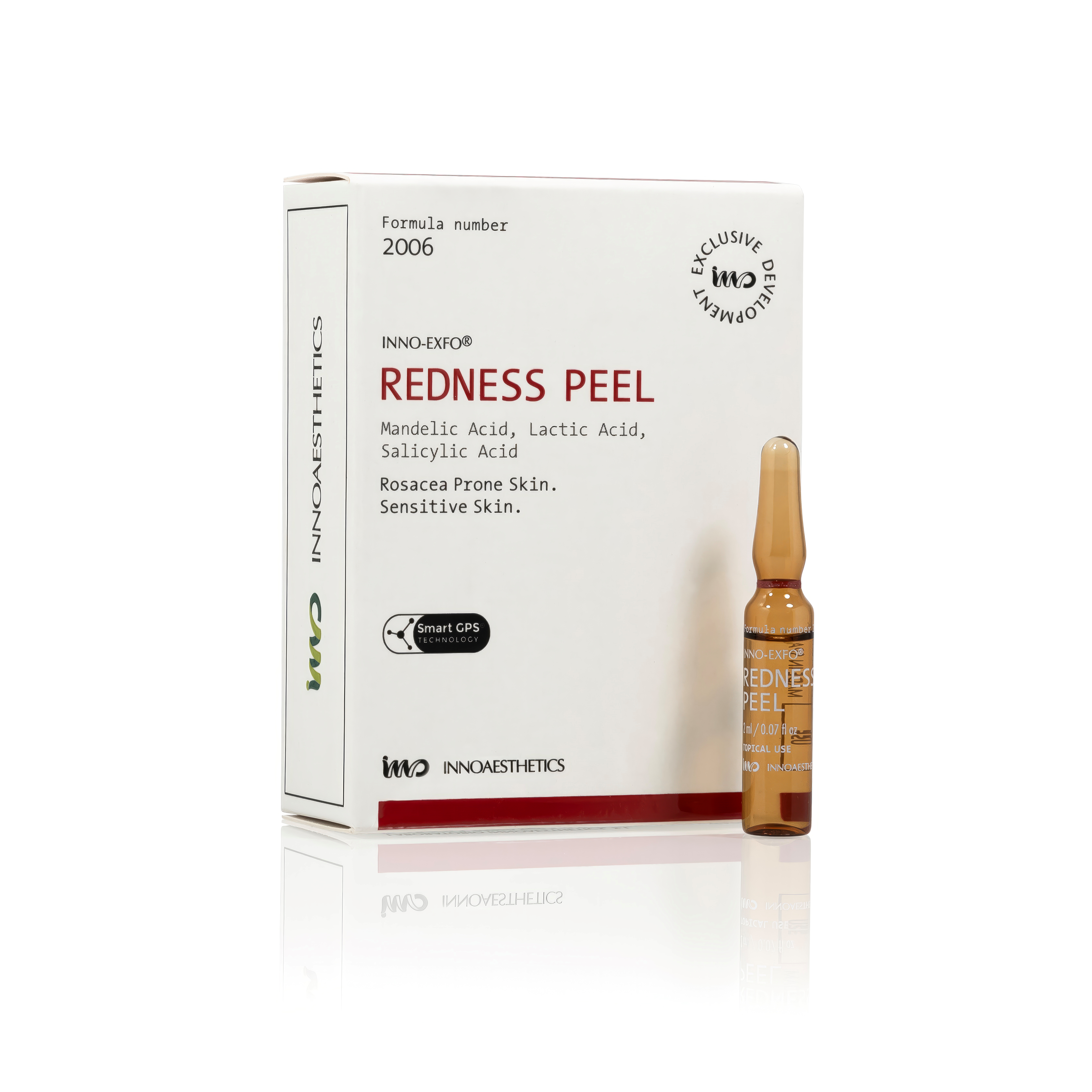 INNO Exfo Redness Peel: Revolutionäre Lösung für empfindliche und zu Rötungen neigende Haut, 30 ml