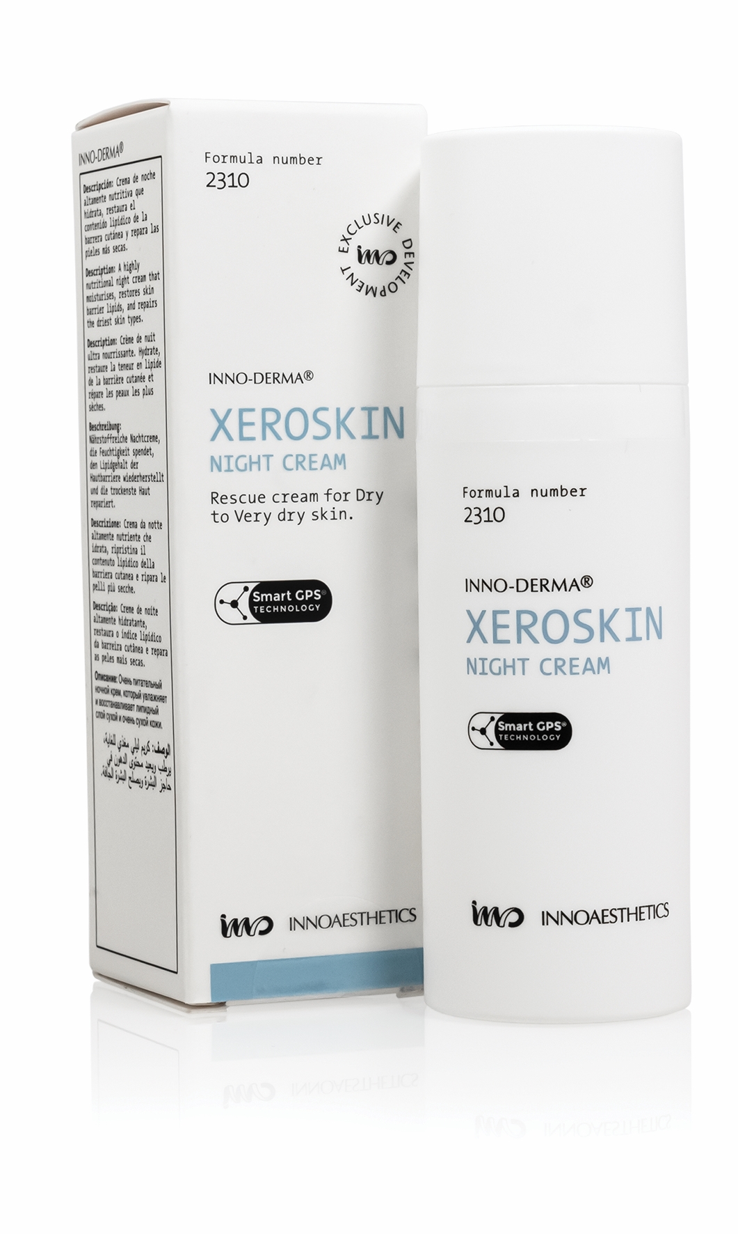 INNO Derma Xeroskin Night Cream: Intensive Nachtpflege für extrem trockene Haut, 50g