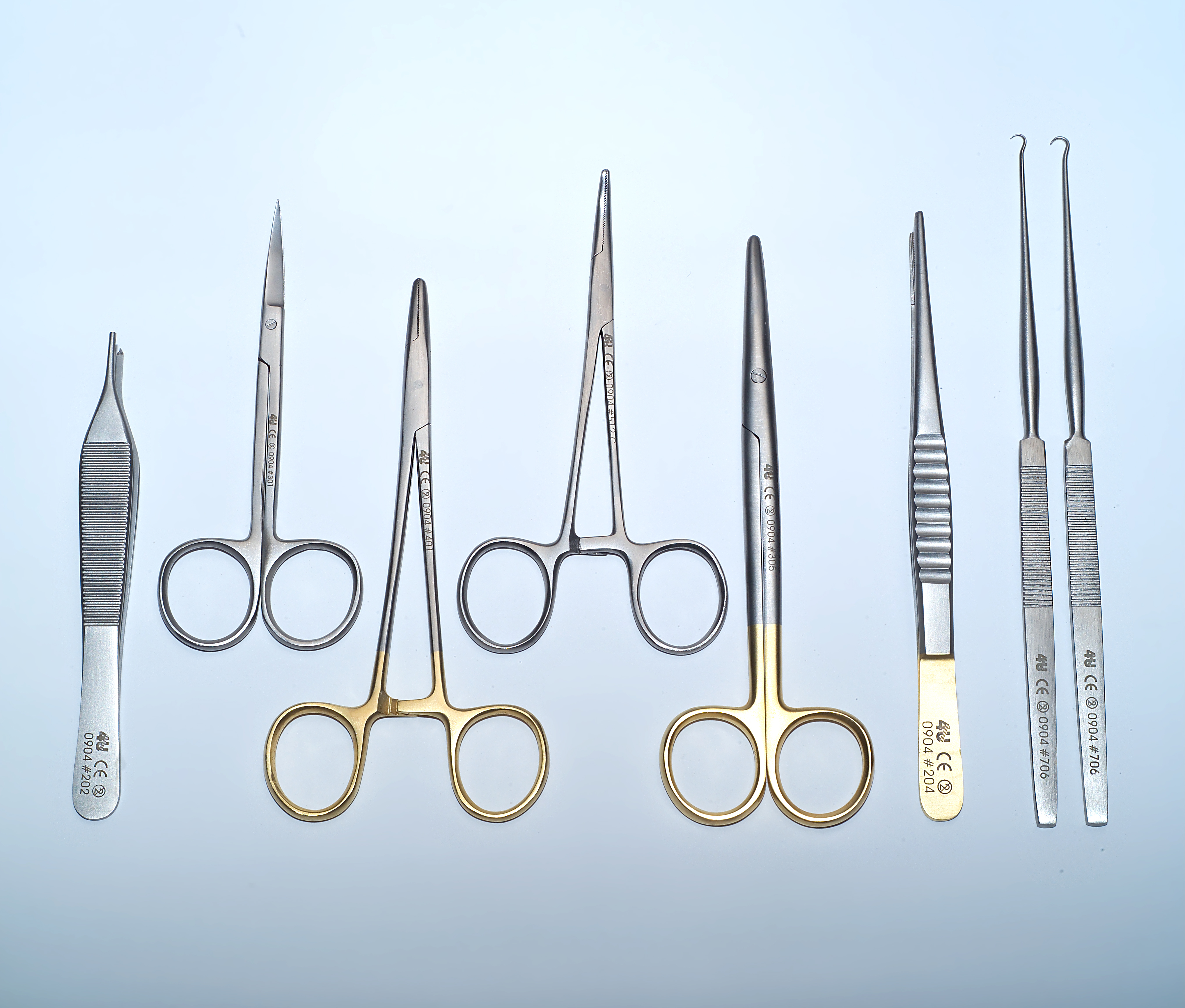 Plastisches Chirurgie Set B 8 Instrumente